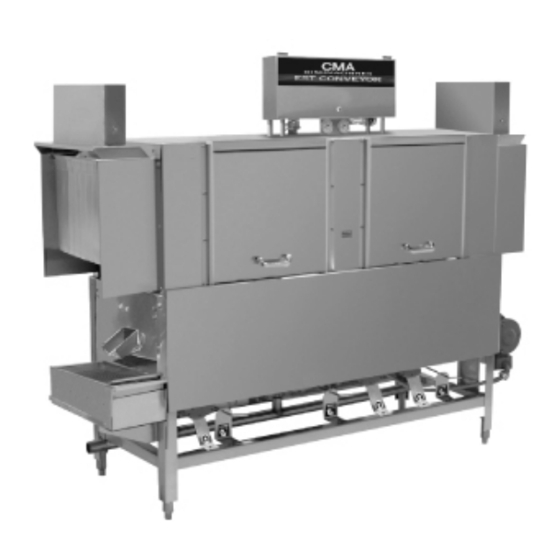 CMA Dishmachines EST66 L.T. Installation & Operation Manual