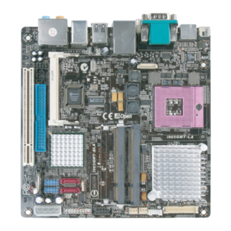 AOpen MoDT mini ITX 965 Quick User Manual