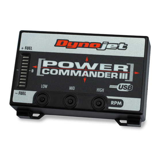 Dynojet power commander III Instalation Instructions