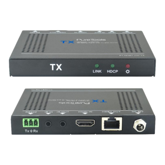 PureTools PT-HDBT-702-TX User Manual