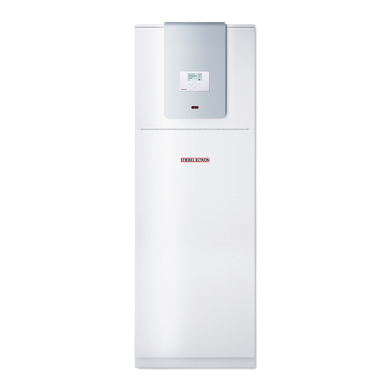 STIEBEL ELTRON HSBB 3 Operation And Installation