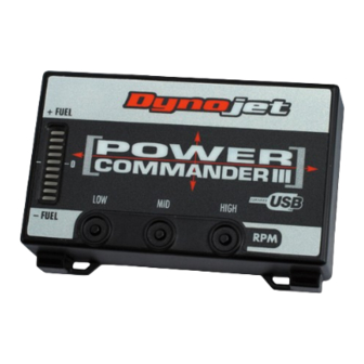 Dynojet POWER COMMANDER III Installation Instructions