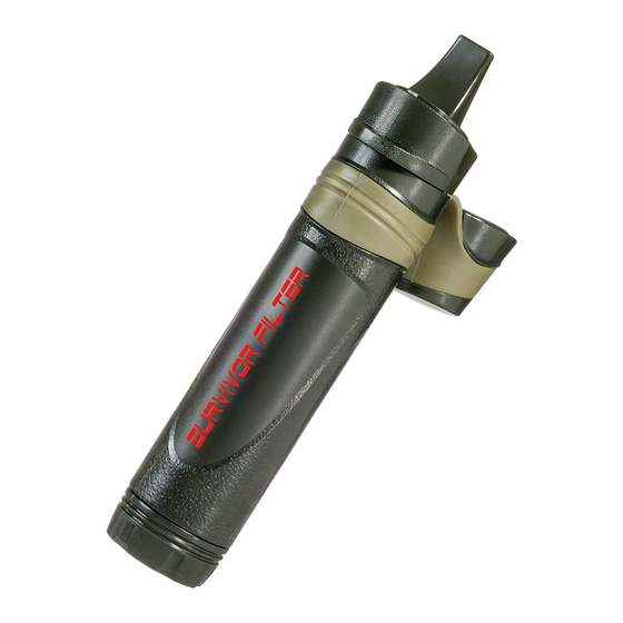 Survivor Filter L600 Instruction Manual