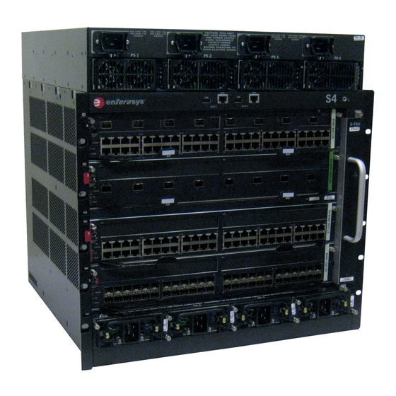 Enterasys S Series Hardware Installation Manual