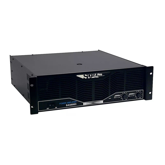 Saga PRO SERIES Operation Manual