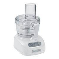 KitchenAid KFP740WH - 9 Cup Food Processor Instructions And Recipes Manual