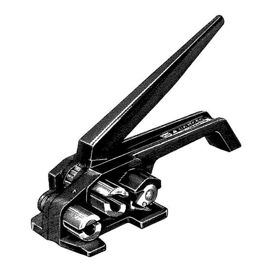 Signode WTD-2 Operation, Safety And Parts Manual