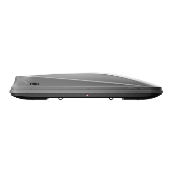 Thule Touring Instructions Manual