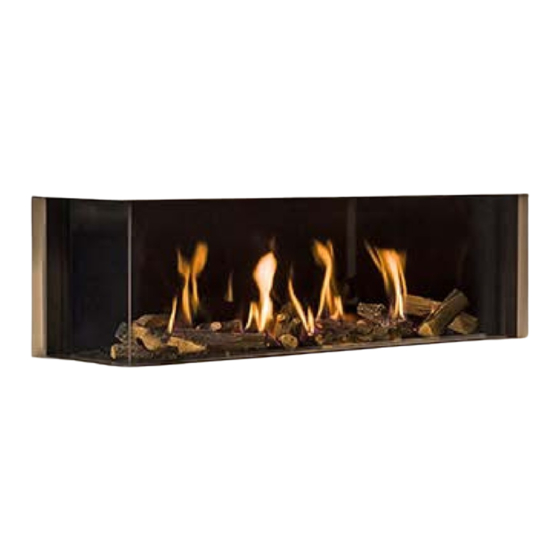 Trimline Fires Trimline 140 Panoramic Installation Instructions Manual