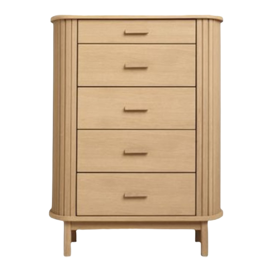 Next CONWAY MULTI CHEST 675407 Assembly Instructions Manual