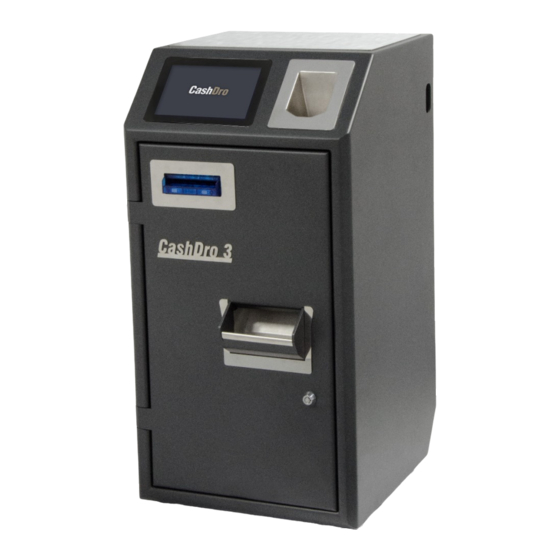 CashDro CD3 Installation And User Manual