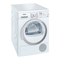 Dryer Siemens WT46W564BY Operating And Installation Instructions