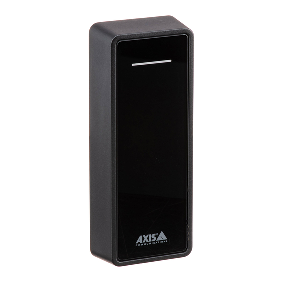 Axis A4020-E Installation Manual