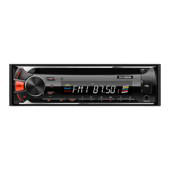 DP Audio XR301BT User Manual