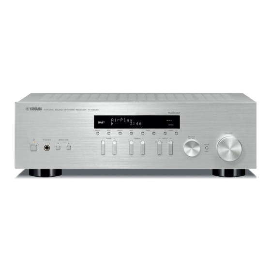 Yamaha R-N303BL Owner's Manual