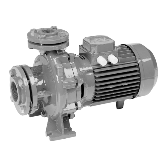 SAER Elettropompe IR Series Use And Maintenance Manual