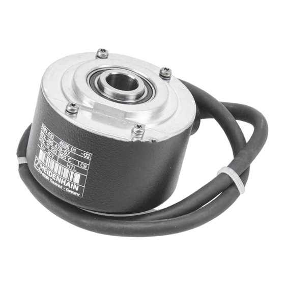 HEIDENHAIN ERN 430 Mounting Instructions
