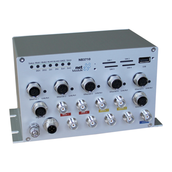NetModule NB3710-LWA User Manual