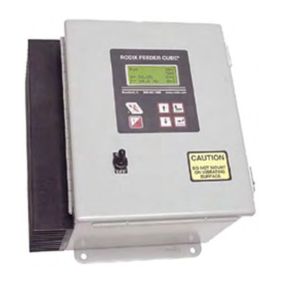 Rodix FEEDER CUBE VF-9-OR Manuals
