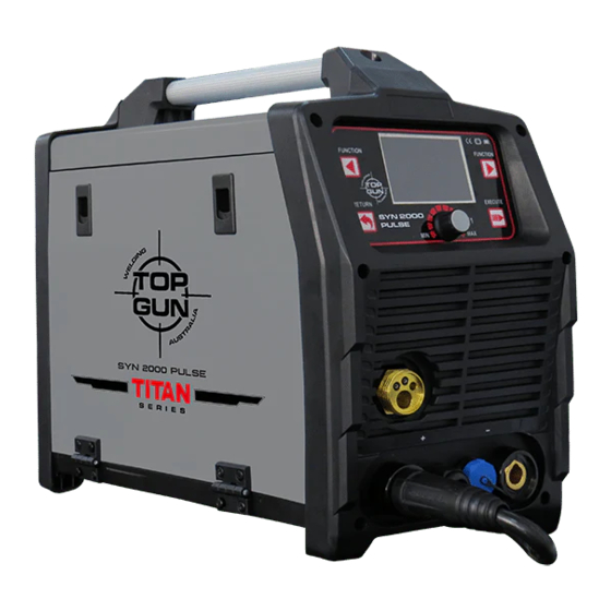Top Gun SYN 2000 PULSE Operation Manual