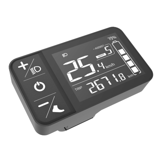 User Manuals: TRUCKRUN CB03 LCD Screen Display