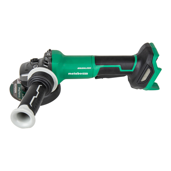 Metabo HPT G 1812DF Safety Instructions And Instruction Manual
