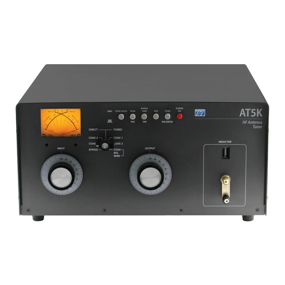 Palstar AT5K Technical Manual