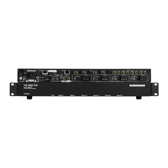 AudioControl Director M4800D User Manual