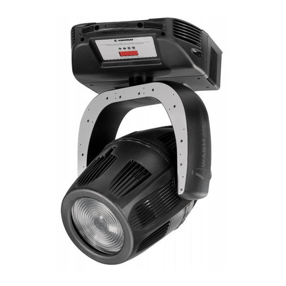 Coemar iWash Led Instruction Manual