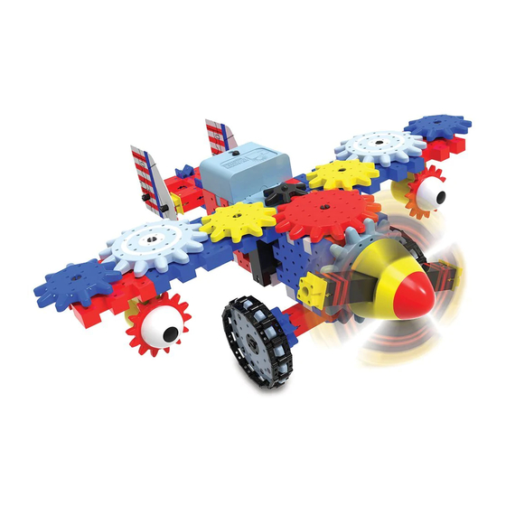 The Learning Journey Techno Gears Bionic Biplane Instruction Manual