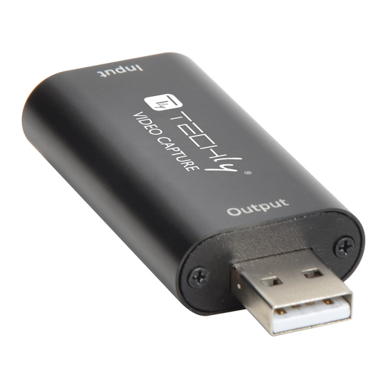 Techly I-USB-VIDEO-1080TY User Manual