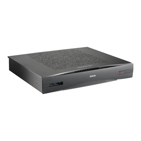 Barco ClickShare CSE-800 User Manual
