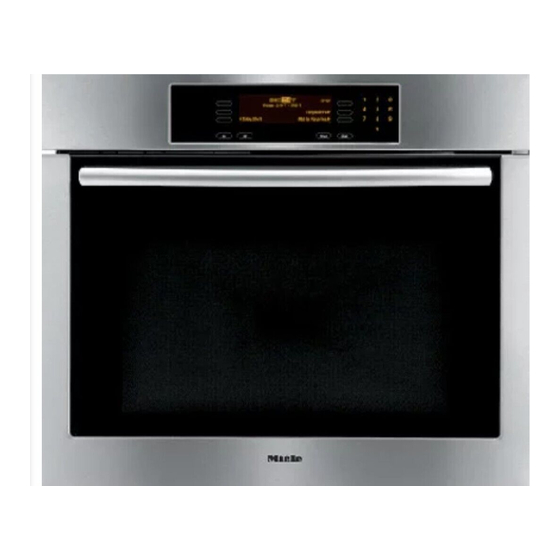 Miele H4680B Dimensions