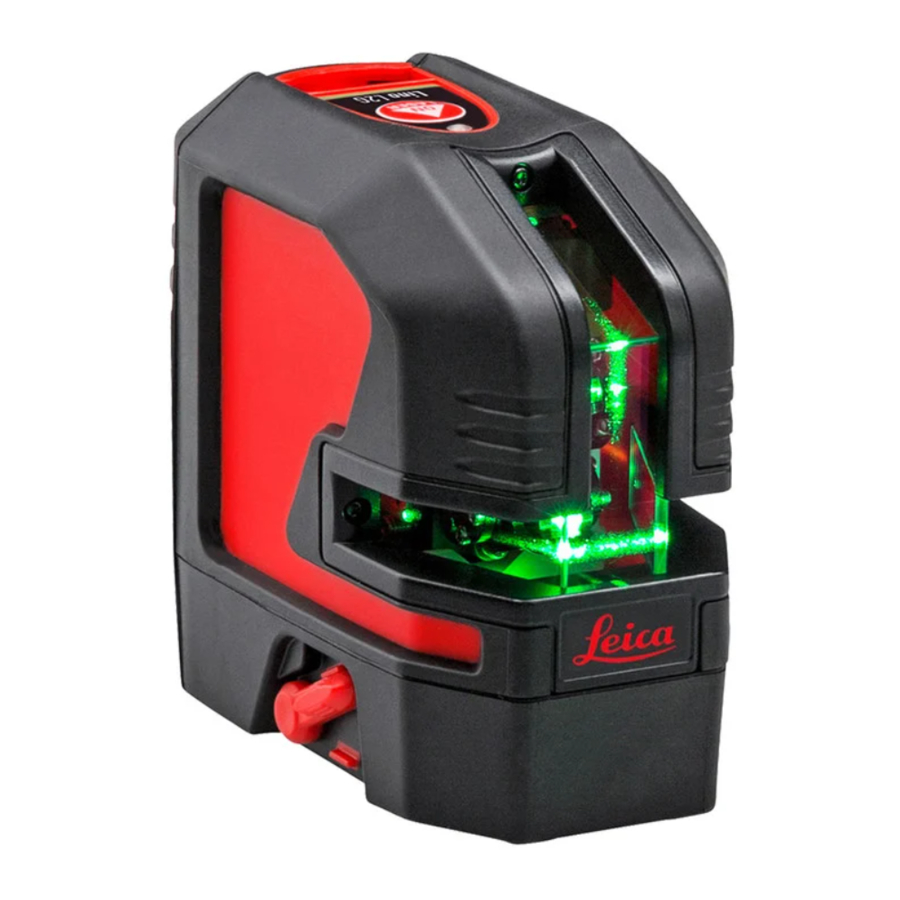 Leica Lino L2 / L2G - Green Laser Tech Manual