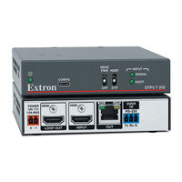 Extron electronics DTP3 T 202 User Manual