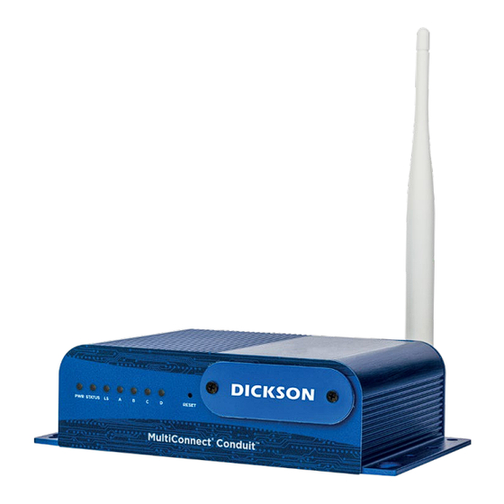Dickson Advanced User Manual