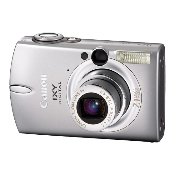 Canon Ixy Digital 90 Manuals | ManualsLib