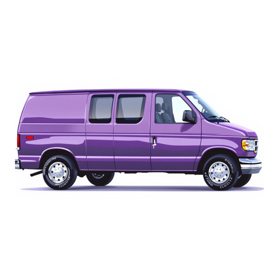 Ford 1999 Wagon-Econoline Owner's Manual