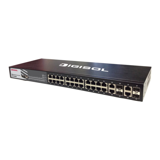 Digisol DG-FS4528E Installation Manual