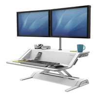 Fellowes Lotus DX Sit-Stand Workstation Manual