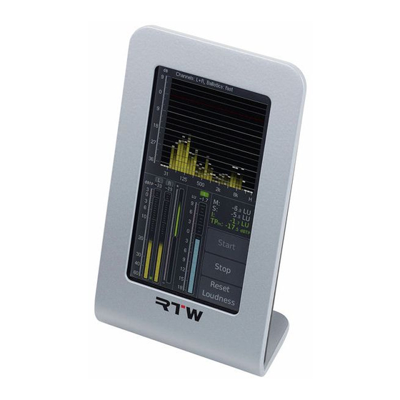 RTW TM3-Primus Manual