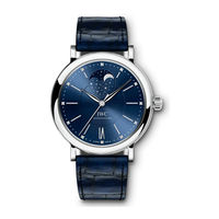 IWC PORTOFINO AUTOMATIC MOON PHASE 40 Operating Instructions Manual