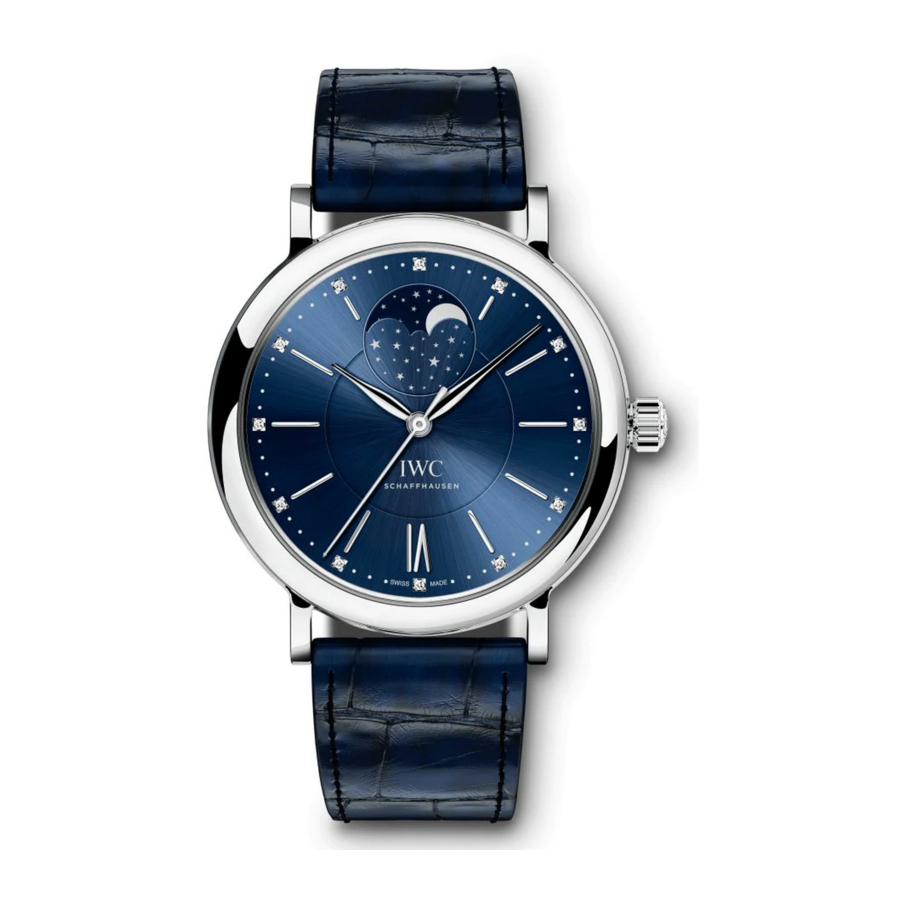 iwc PORTOFINO AUTOMATIC MOON PHASE 37 Operating Instructions Manual