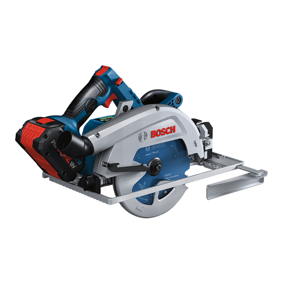Bosch Professional GKS 18V-68 GC Original Instructions Manual