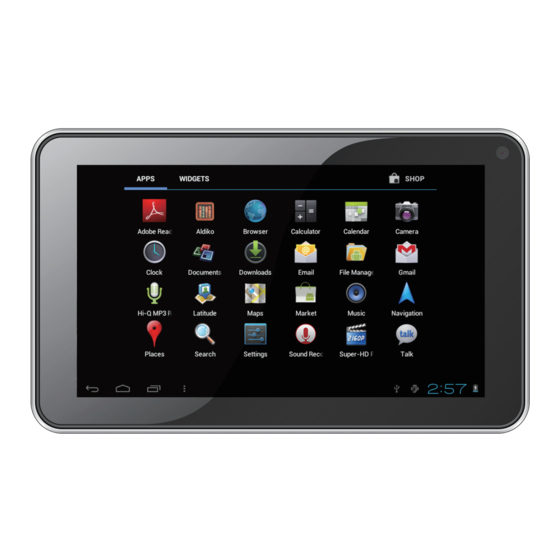 Premier GAMMA TABLET V1.5 Instruction Manual