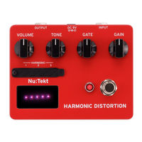 Korg Nu:Tekt HARMONIC DISTORTION Owner's Manual