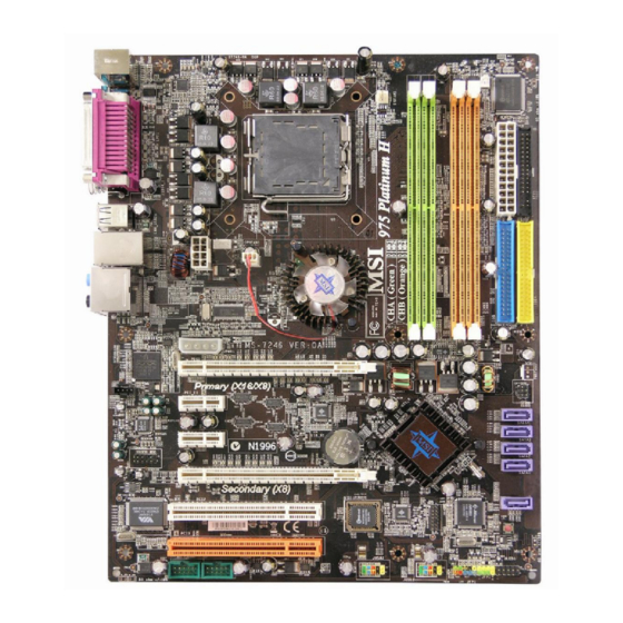 MSI G52-M7246X1 Instructions Manual