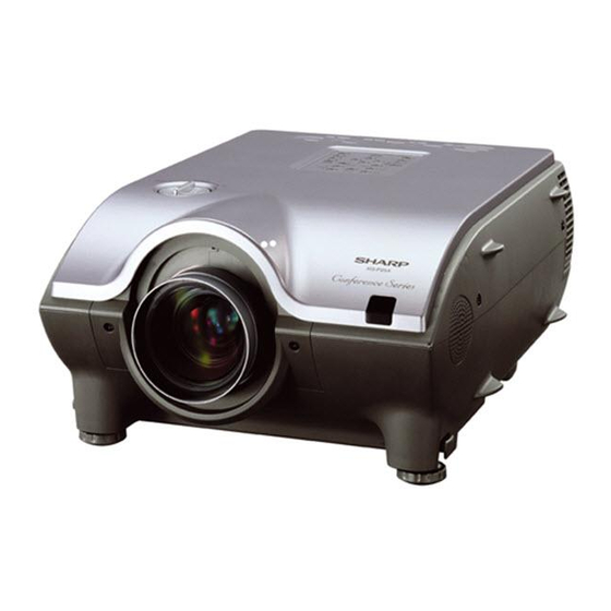 Sharp XG-P25X Service Manual