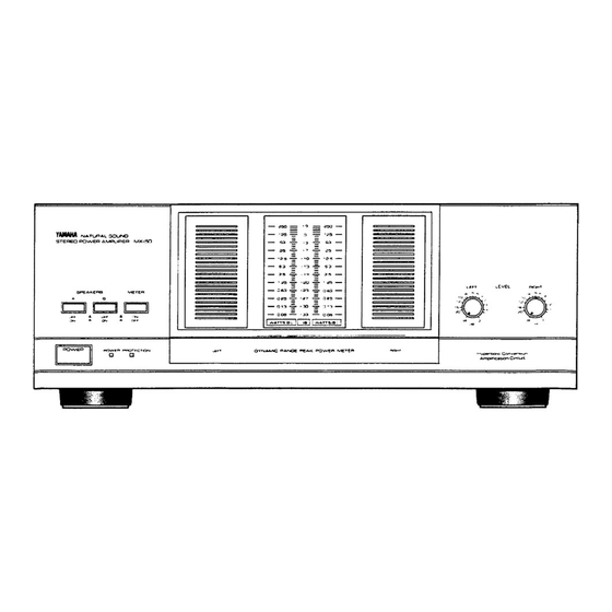 Yamaha MX-50 Manual