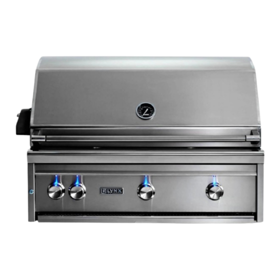 Lynx L36TRCANG Care & Use/Installation Manual